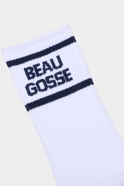 Chaussettes de sport blanc homme