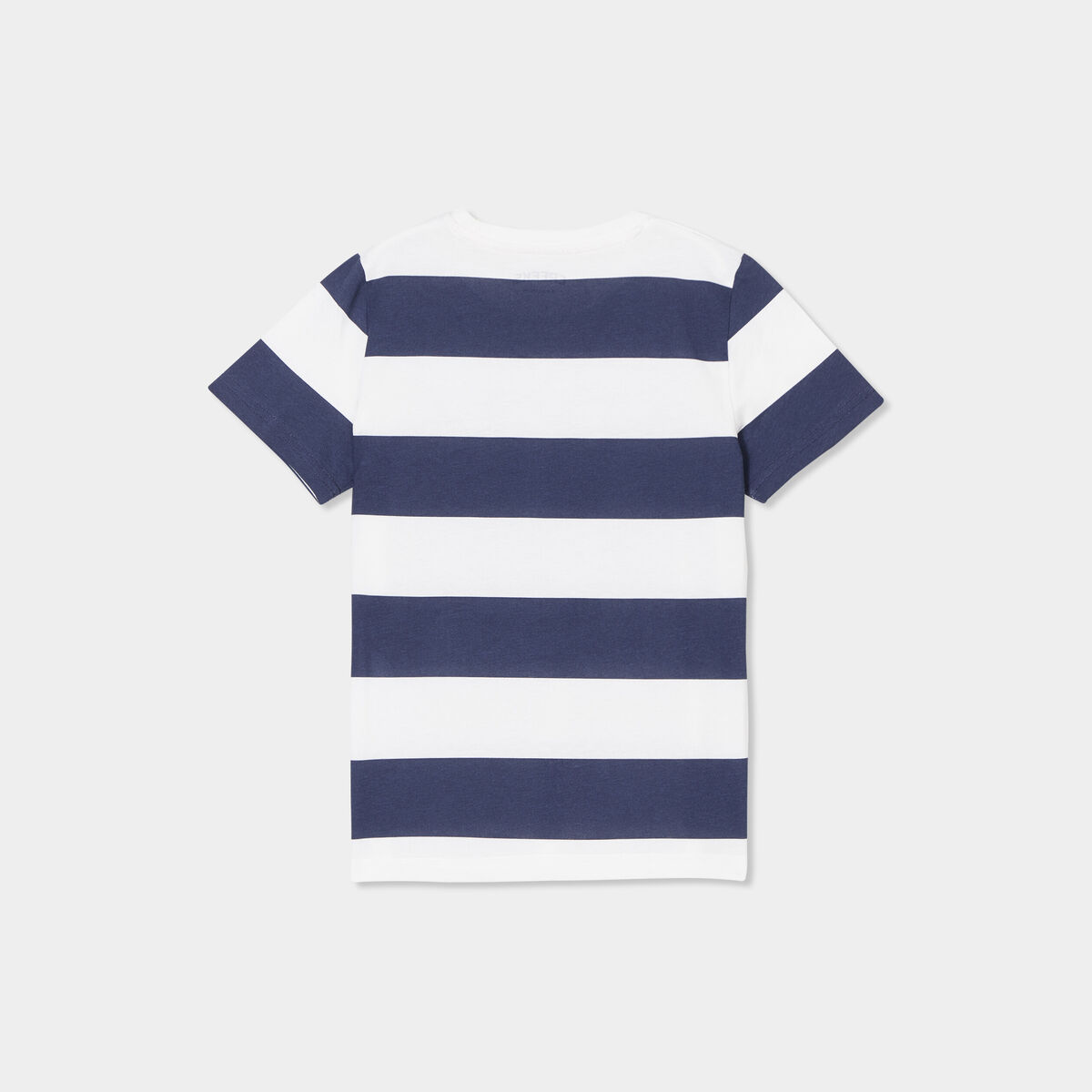 T-shirt manches courtes coton Creeks ecru garçon