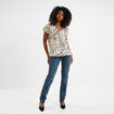Jeans regular 5 poches coton Creeks denim dirty femme
