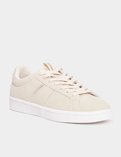 Tennis basses à lacets Creeks sable femme