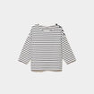 T-shirt manches 3/4 boutons &eacute;paules ecru femme grande taille