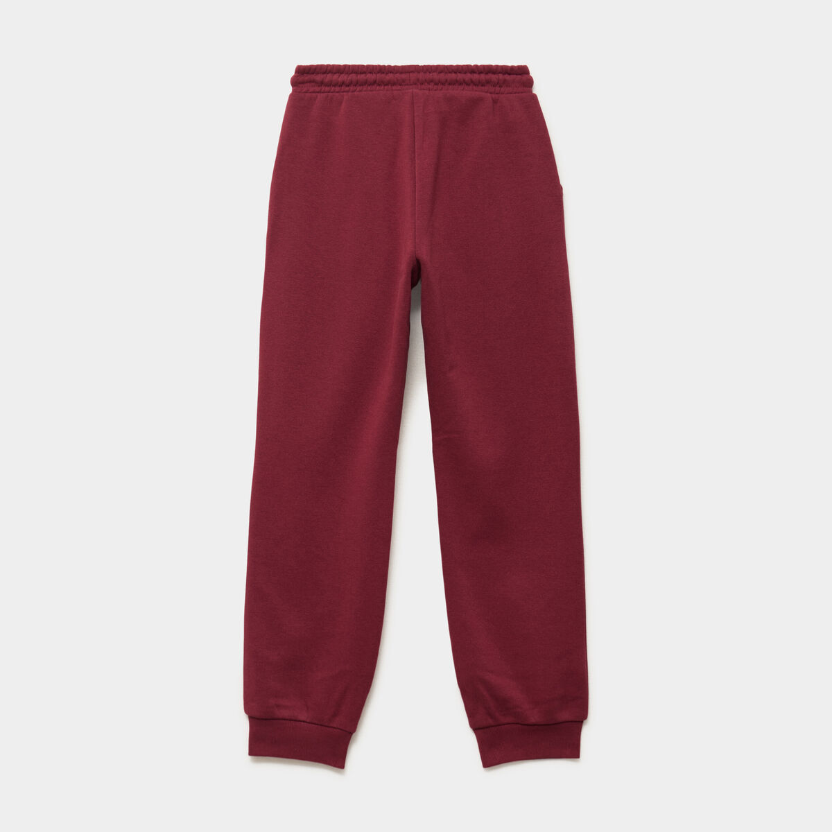 Pantalon de jogging molleton bordeaux fille