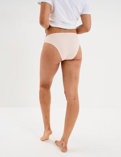 Culotte coton majoritaire rose poudr&eacute;e femme