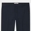 Pantalon de costard droit à pinces bleu marine garçon