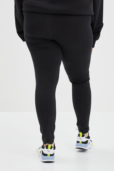 Legging noir femme grande taille