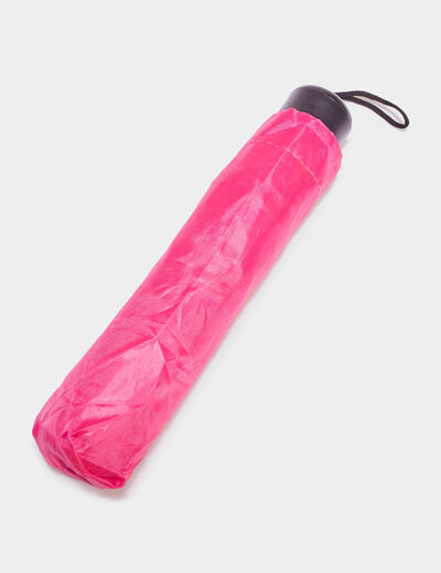 Parapluie pliant rose fushia mixte