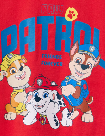 Ensemble pyjama coton Pat Patrouille rouge garçon