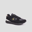 Tennis basses à lacets Champion noir femme