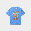 T-shirt col rond coton Stumble Guys bleu gar&ccedil;on