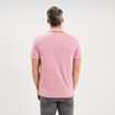 Polo manches courtes coupe droite rose clair homme