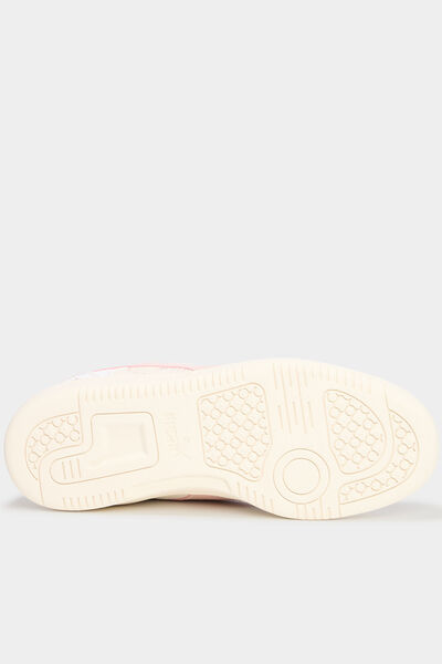 Baskets basses &agrave; lacets Puma rose femme