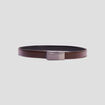 Ceinture réversible noir homme