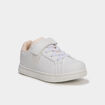 Tennis basses &agrave; scratchs Kappa FENIT rose pastel fille