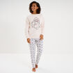 Ensemble pyjama legging Stitch rose clair femme