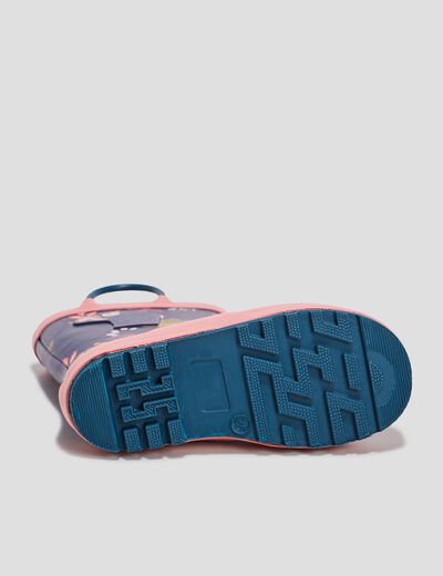 Bottes de pluie bleu marine fille