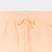 Short droit taille élastiquée orange fluo fille