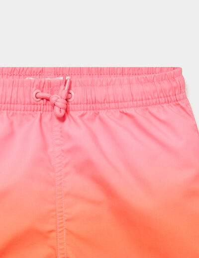 Short de bain orange gar&ccedil;on