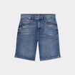 Bermuda en jean droit coton denim stone homme