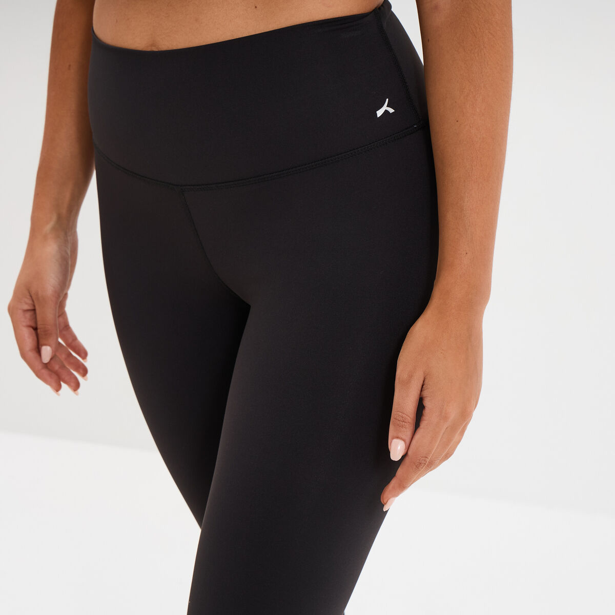 Legging corsaire de sport stretch noir femme