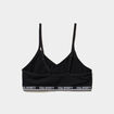 Lot 2 brassières triangles coton noir fille