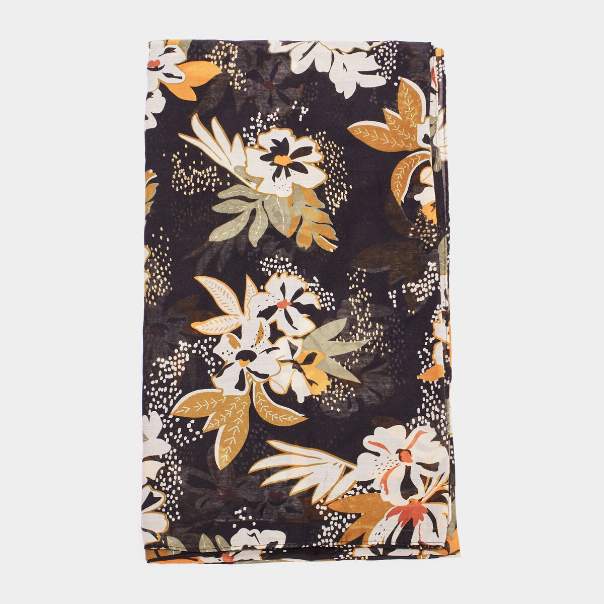 Foulard noir femme