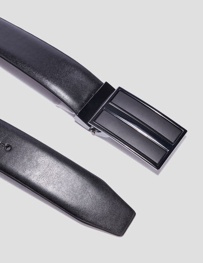 Ceinture noir homme