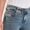 Jean flare taille basse denim dirty femme