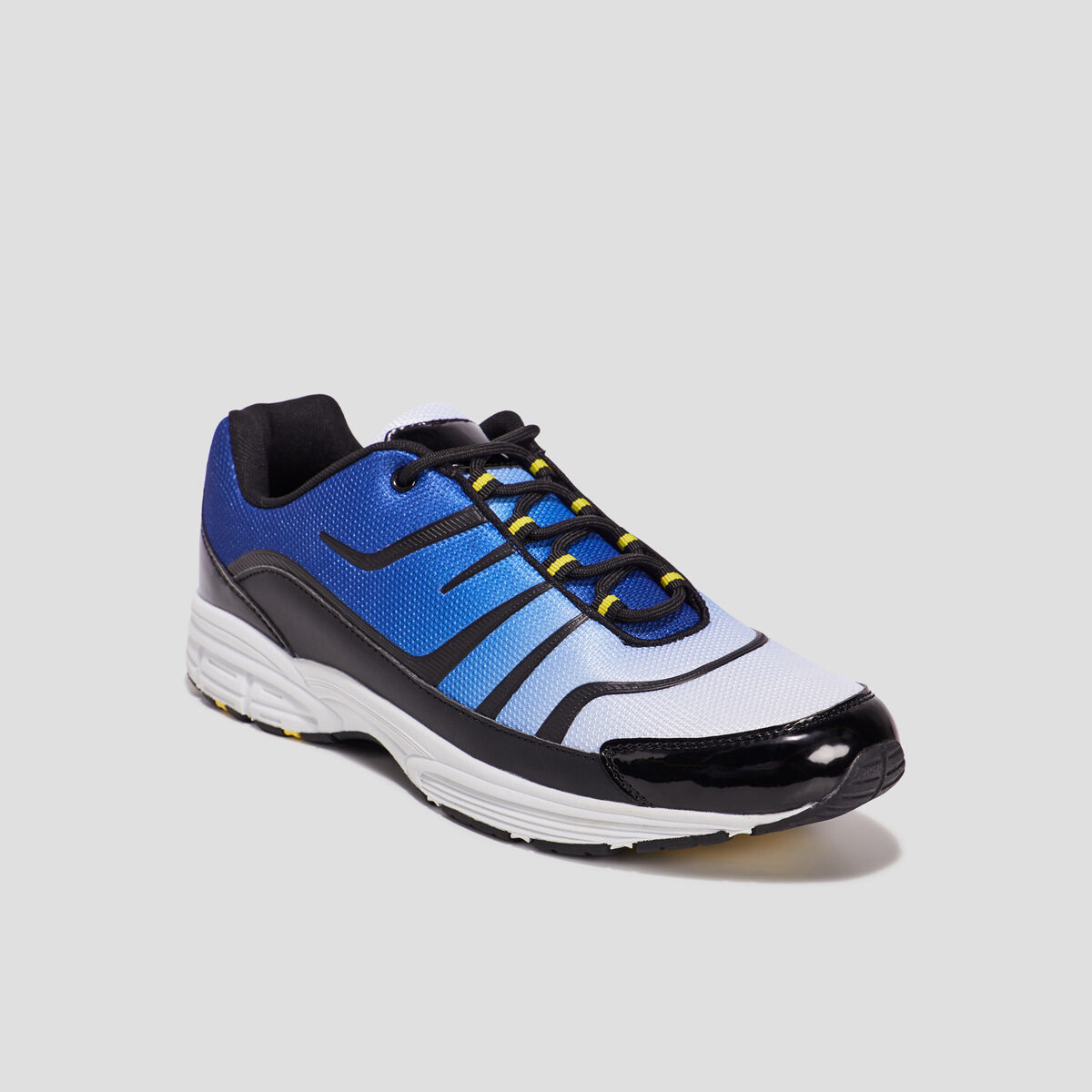Running à lacets semelle épaisse multicolore homme