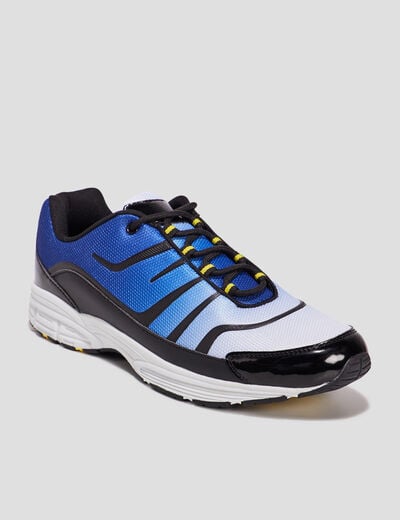 Running à lacets semelle épaisse multicolore homme