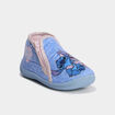 Chaussons bottillons zipp&eacute;s Stitch bleu b&eacute;b&eacute; fille