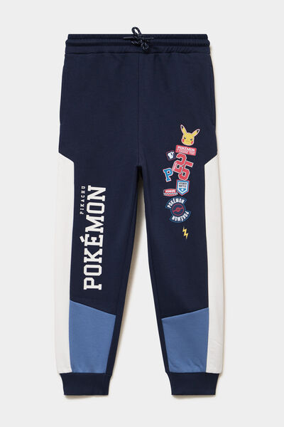 Pantalon de jogging regular Pok&eacute;mon bleu marine gar&ccedil;on