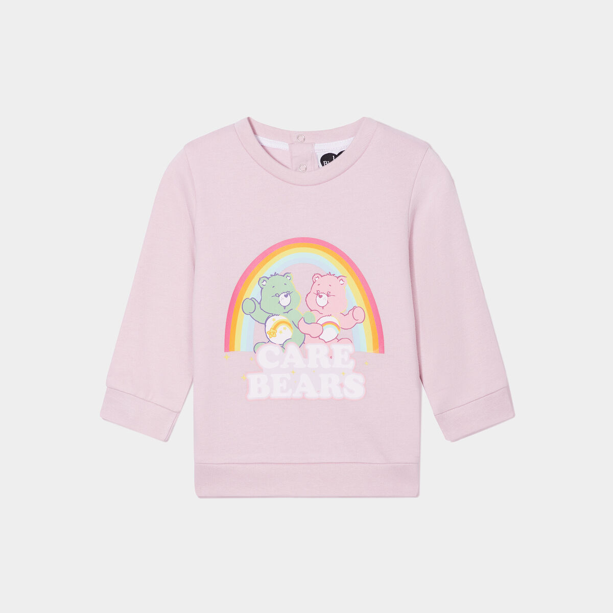 Sweat manches longues Bisounours parme bébé fille