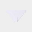 Culotte microfibre sans coutures blanc femme