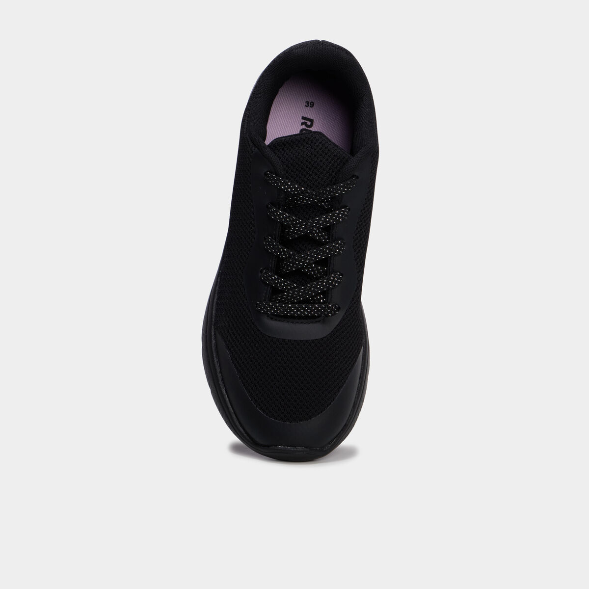 Baskets running noir femme