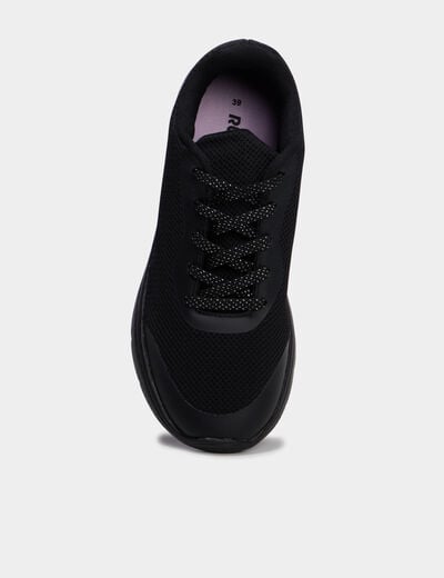 Baskets running noir femme