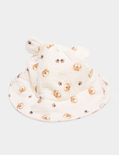 Bob en gaze de coton sable bébé garçon