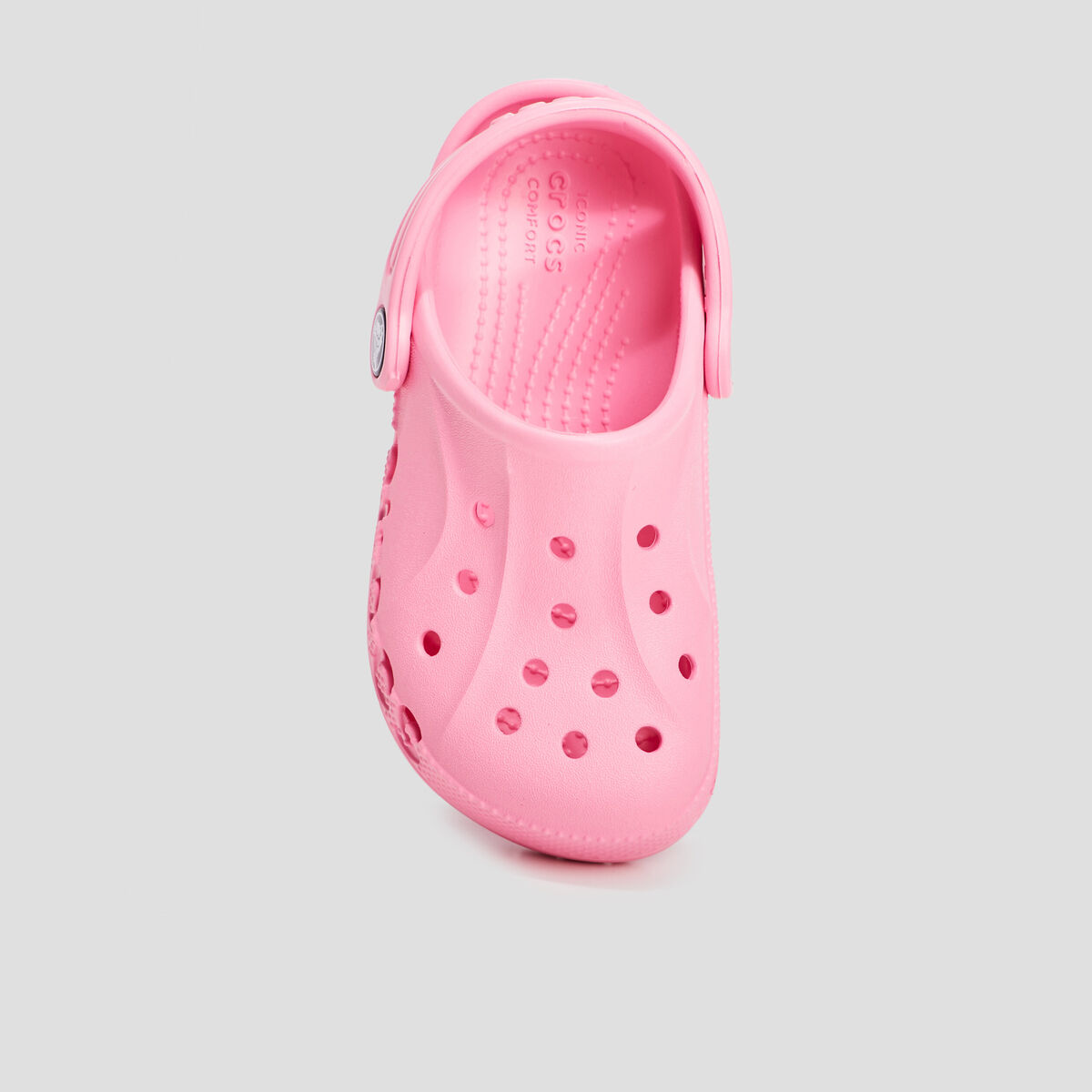 Mules de plage Crocs rose fille