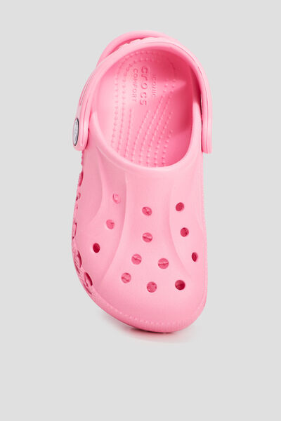 Mules de plage Crocs rose fille