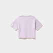 Ensemble pyjama short et t-shirt violet clair fille