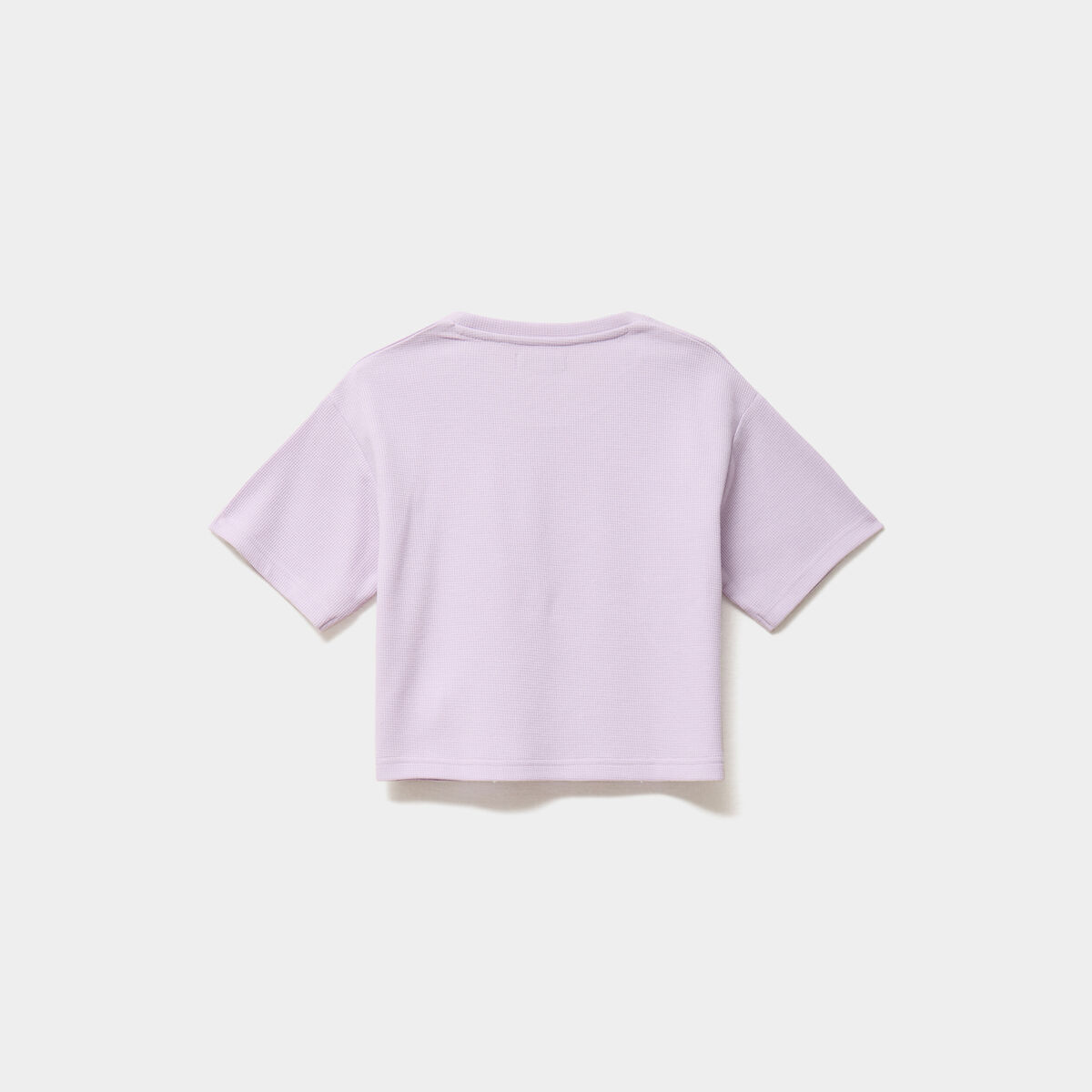 Ensemble pyjama short et t-shirt violet clair fille