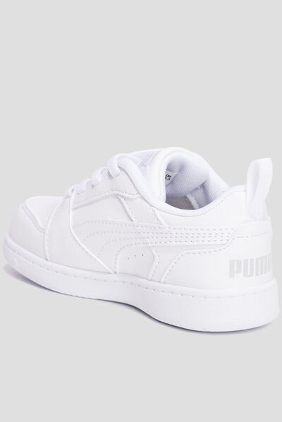 Tennis basses Puma Rebound Joy blanc fille