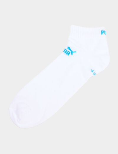 Lot 3 paires socquettes Puma blanc homme