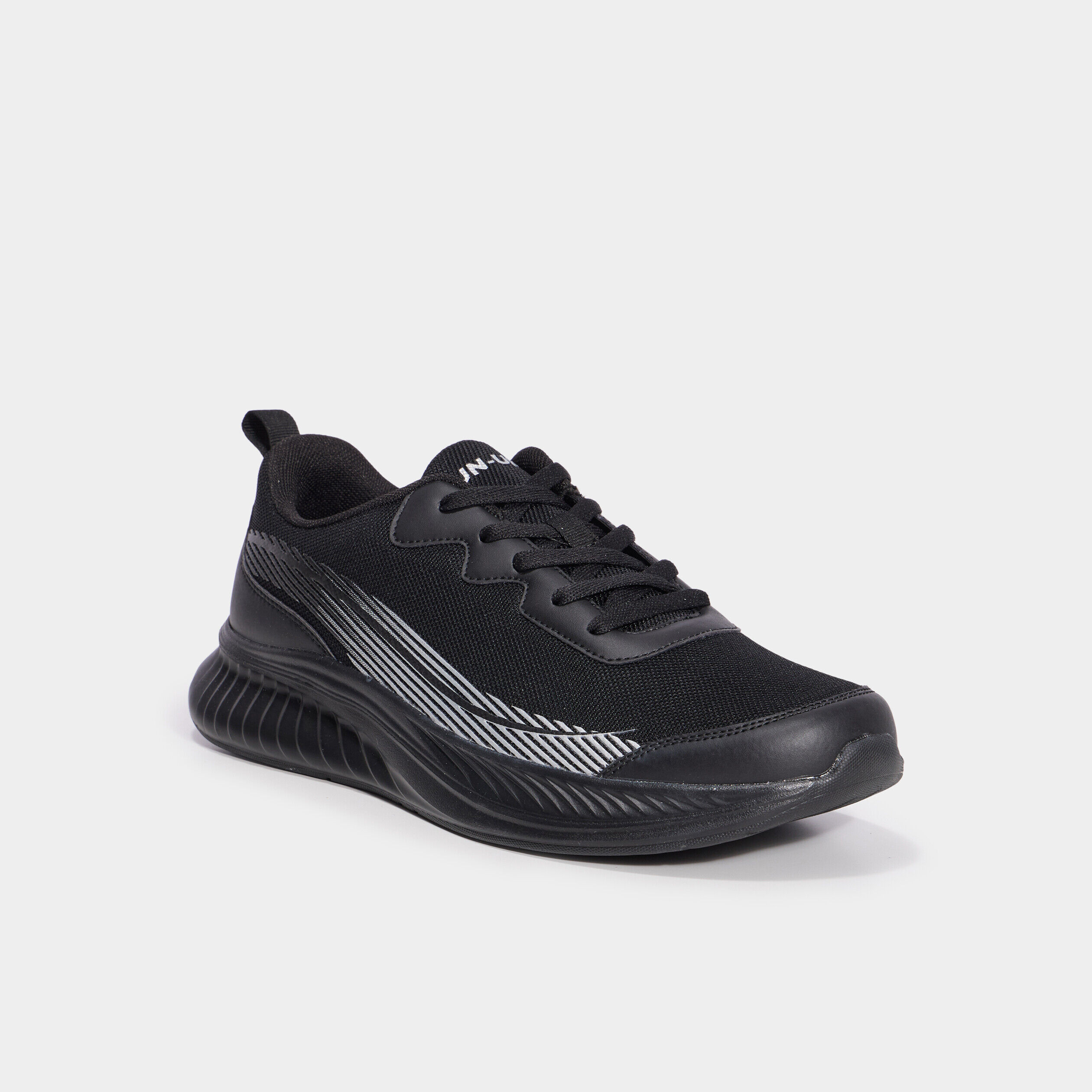 Baskets running noir homme