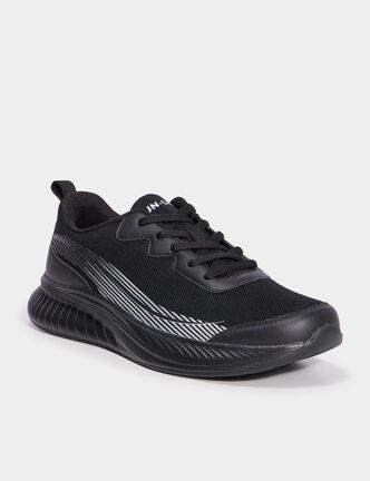 Baskets running noir homme
