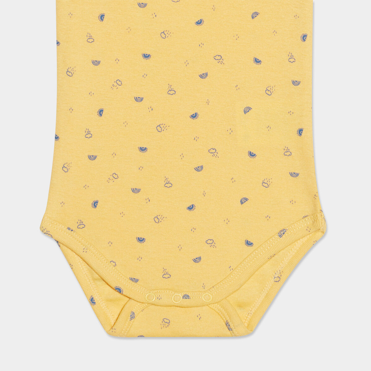 Lot 3 bodies US coton bleu ciel bébé garçon