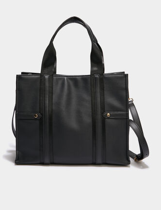 Sac à main avec bandoulière noir femme