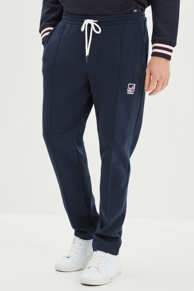 Pantalon de jogging droit Creeks bleu marine homme