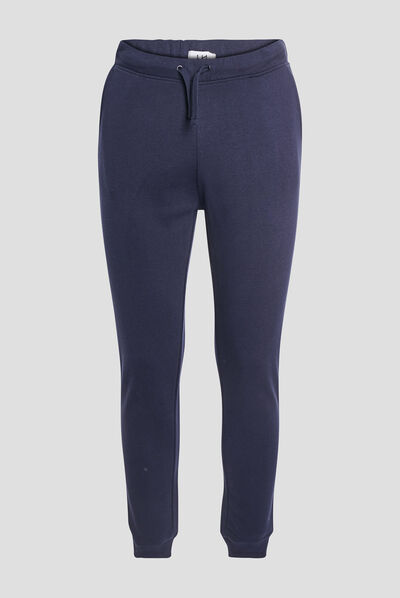 Pantalon jogging bleu marine homme