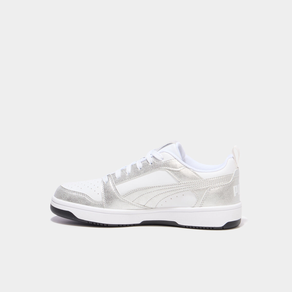 Tennis Rebound V6 Puma gris argent femme