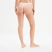 String en dentelle rose poudrée femme